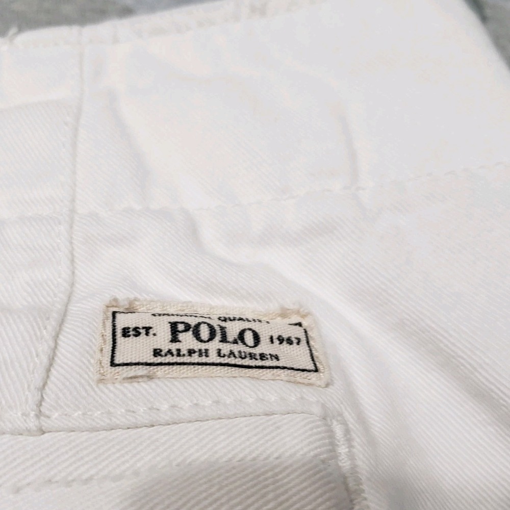 Polo by Ralph Lauren Women’s Straight Leg Pants White - Picture 11 of 13